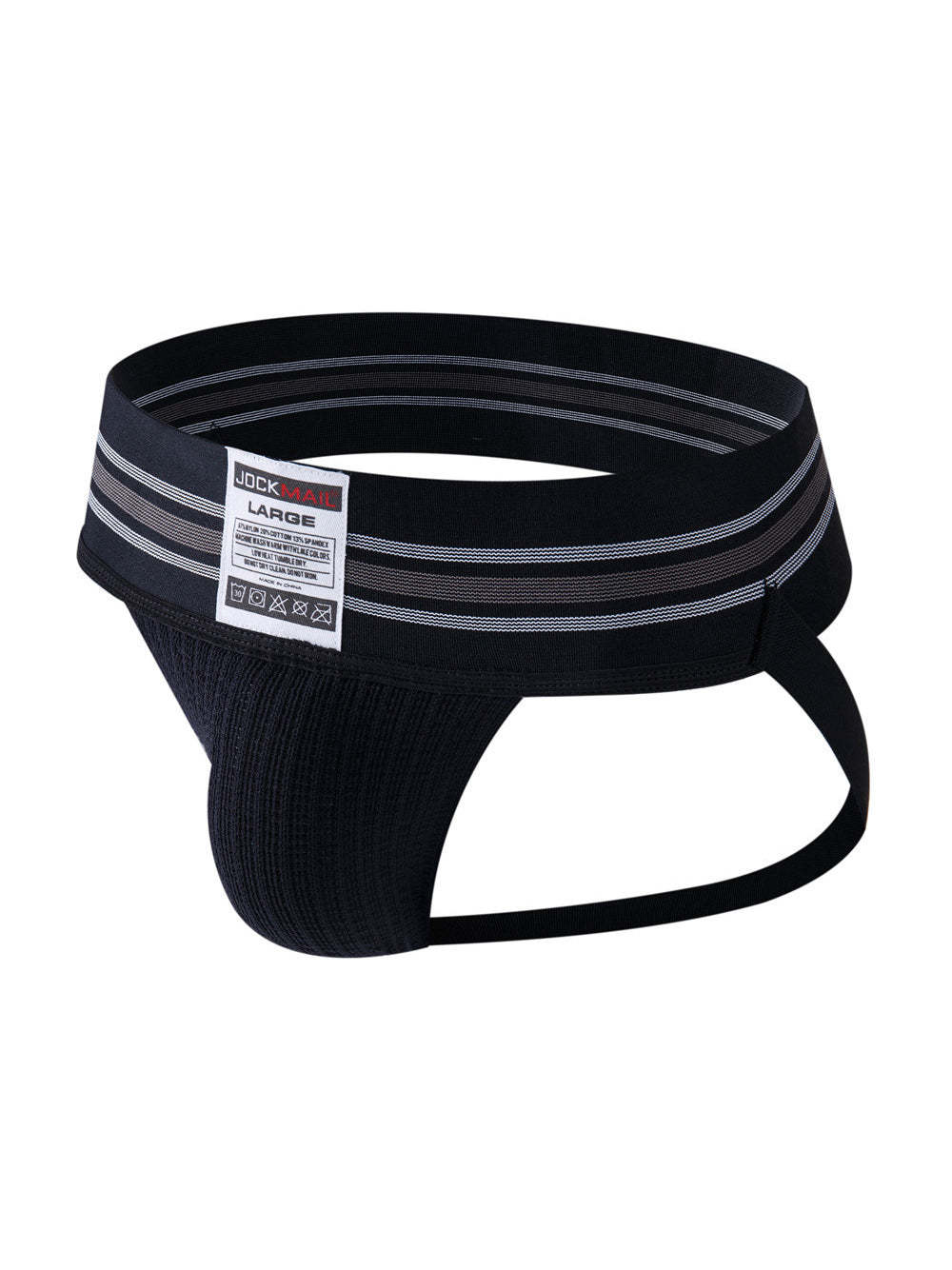 BLACKRISS™Wide Belt Breathable Elastic Big Pouch Bag Thong-Blackriss