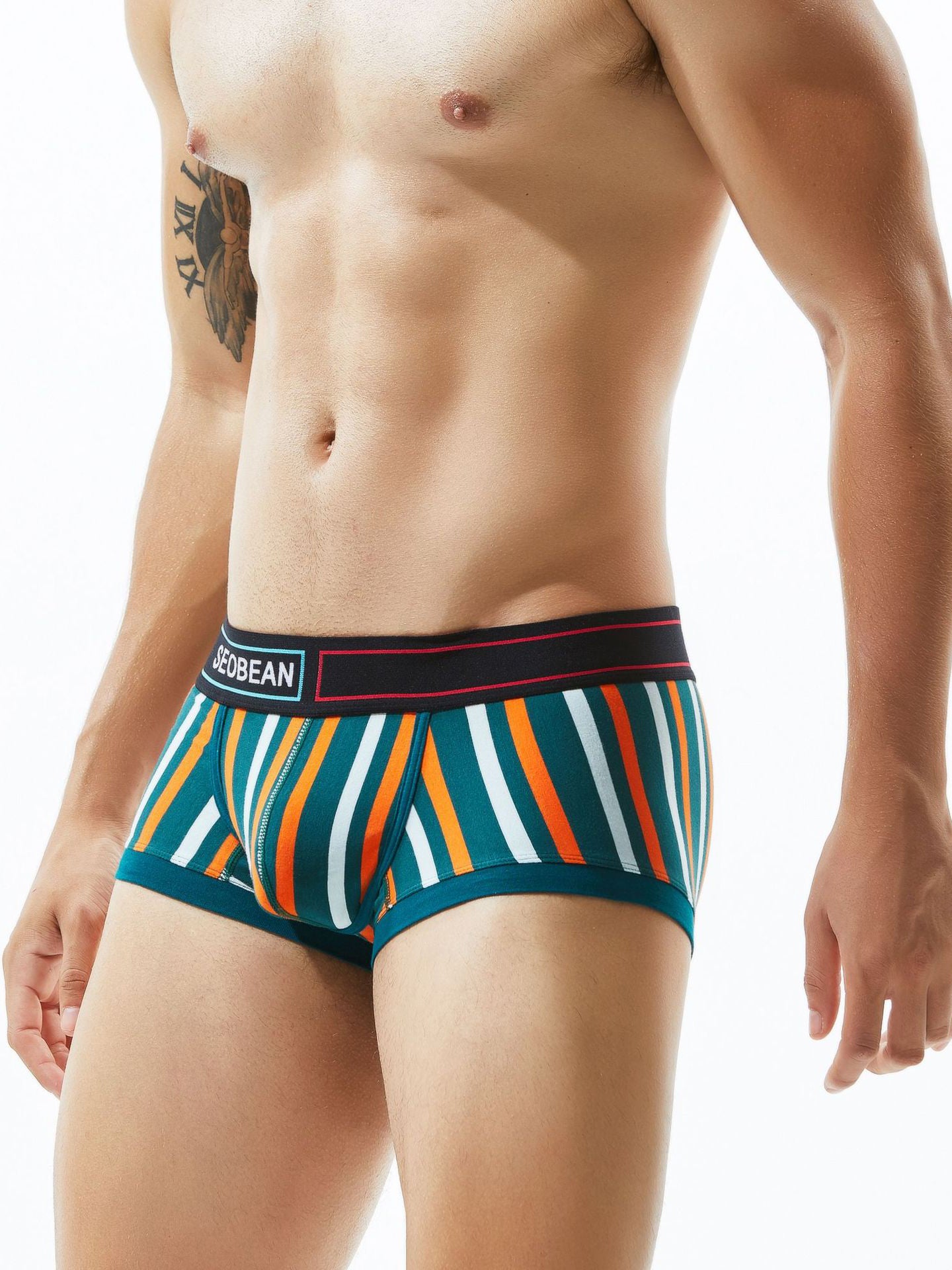 BLACKRISS™Fashion Vertical Stripes Men's Boxer Briefs-Blackriss