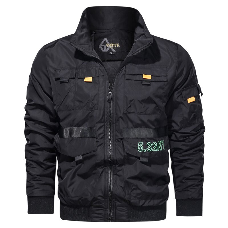 Blackriss™Men's Bomber Jacket-Blackriss