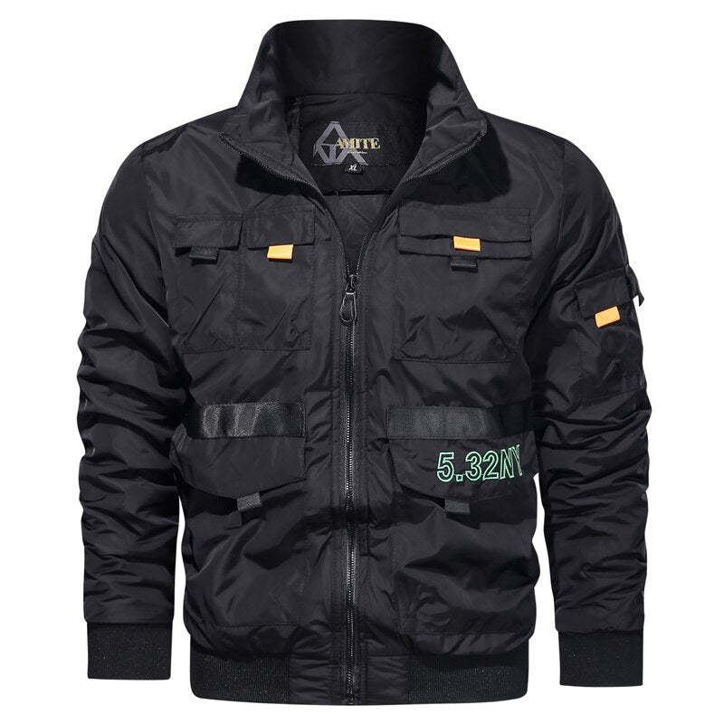 Blackriss™Men's Bomber Jacket-Blackriss
