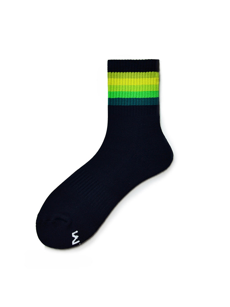 BLACKRISS™Rainbow Striped Sports Cotton Socks-Blackriss
