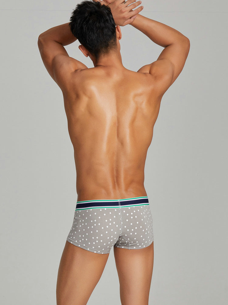 BLACKRISS™Sexy Low Rise Snowflake Boxer Briefs-Blackriss