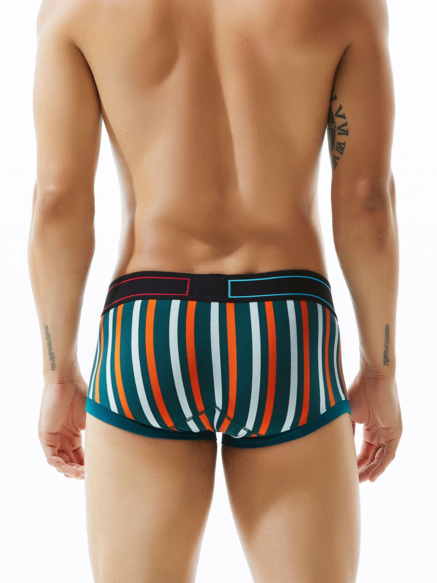 BLACKRISS™Fashion Vertical Stripes Men's Boxer Briefs-Blackriss