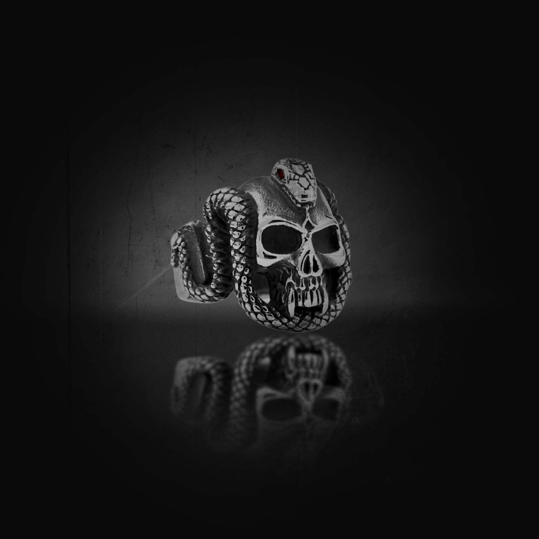 BLACKRISS™Python Skull Ring-Blackriss