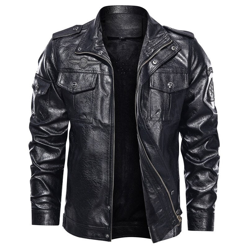 Blackriss™Men's Leather Jacket-Blackriss