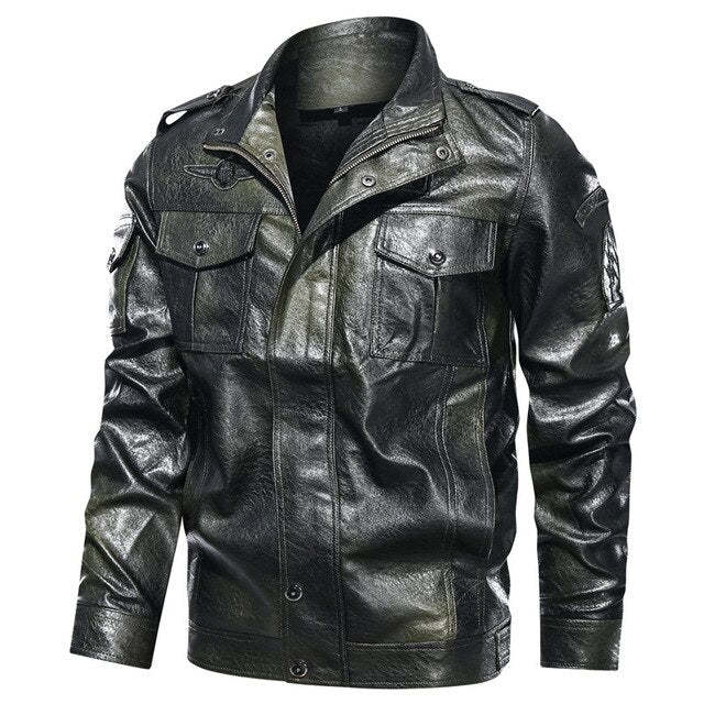 Blackriss™Men's Leather Jacket-Blackriss