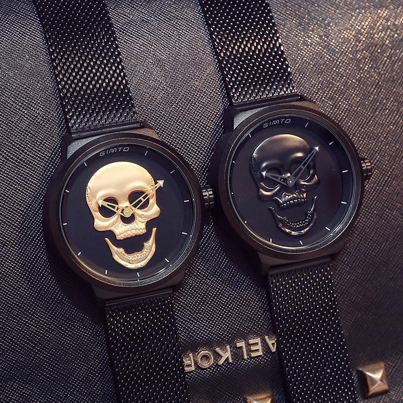 Blackriss™Luxurious Unisex 3D Skull Watch-Blackriss