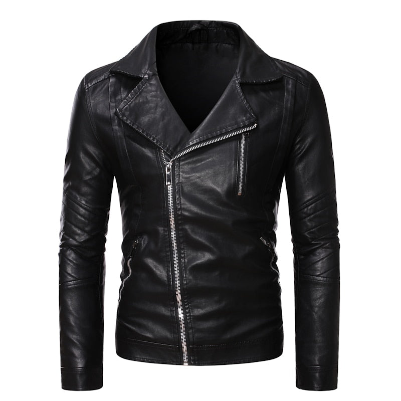 Blackriss™Men's Leather Jacket-Blackriss