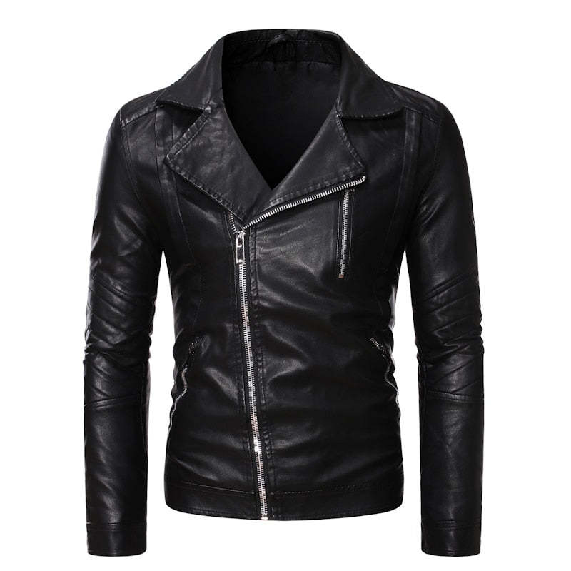 Blackriss™Men's Leather Jacket-Blackriss