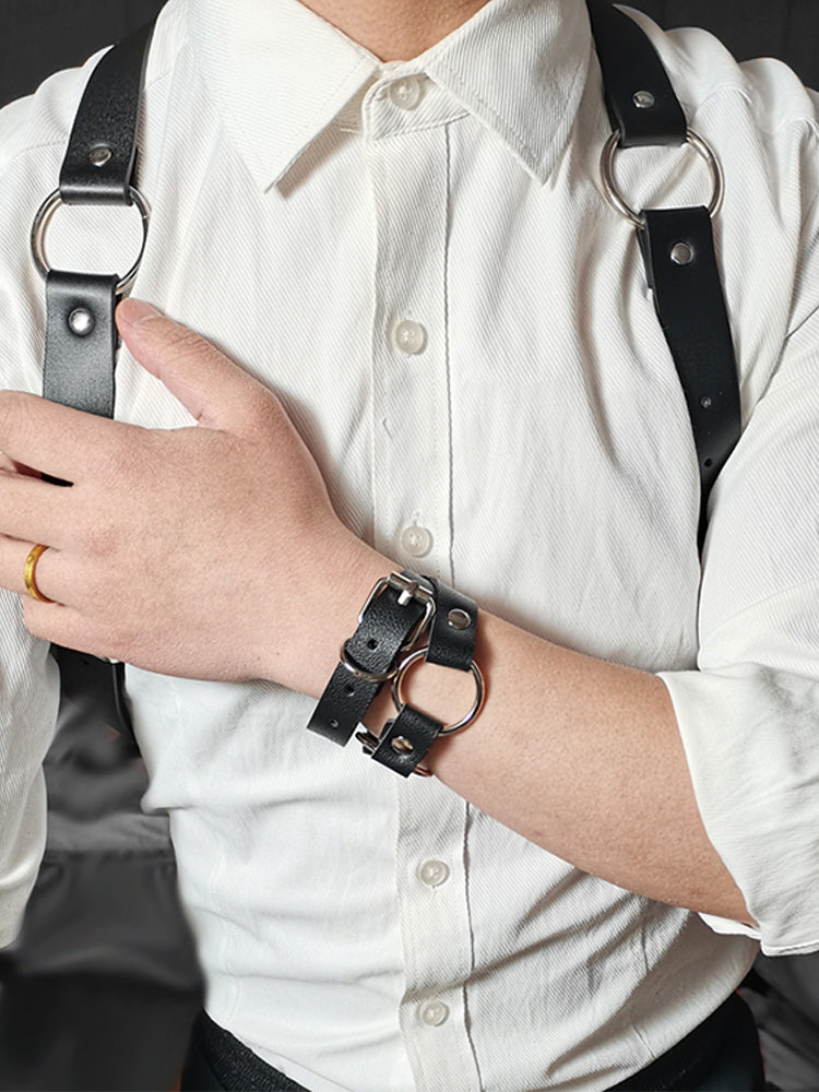 BLACKRISS™Men's Shirt Strap Chest Strap Bracelet-Blackriss