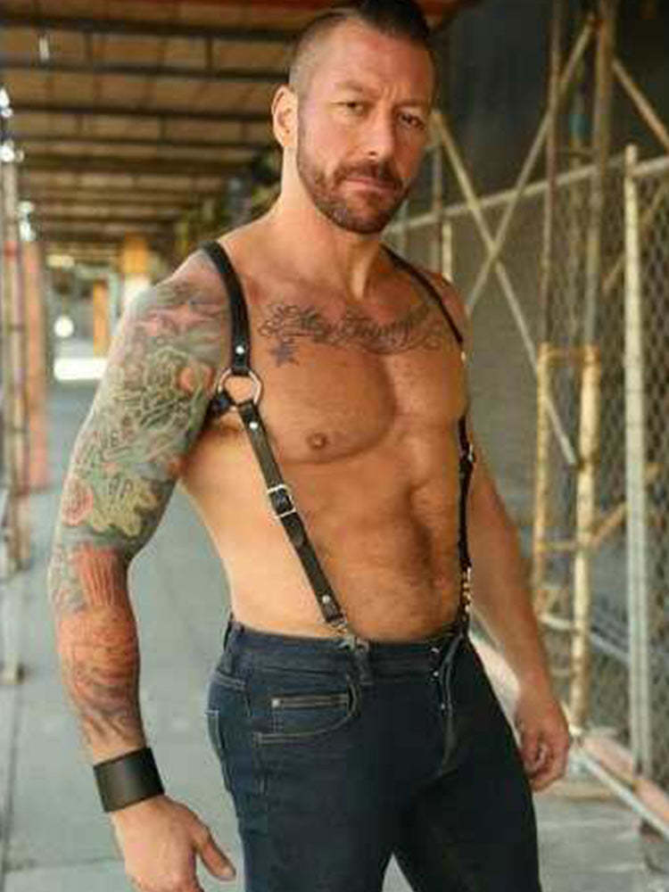 BLACKRISS™Men's Suit Pants Harness - Black-Blackriss