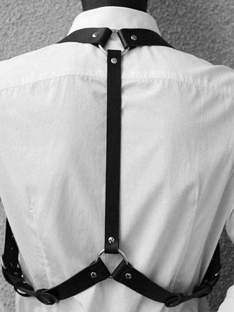 BLACKRISS™Men's Adjustable Buckle Straps - Black-Blackriss