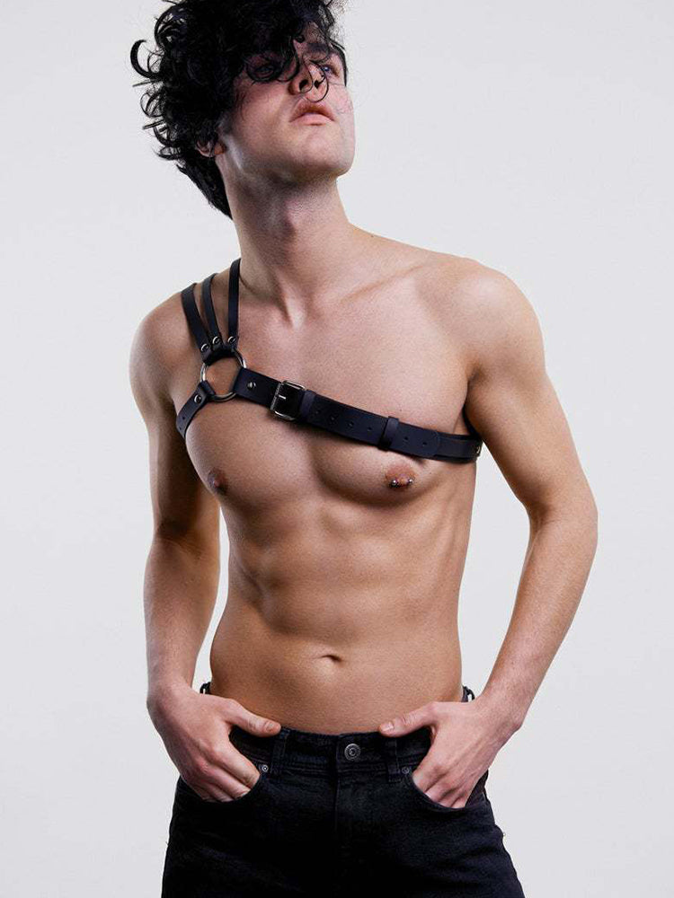 BLACKRISS™Punk Multi-Strap Gladiator Harness - Black-Blackriss