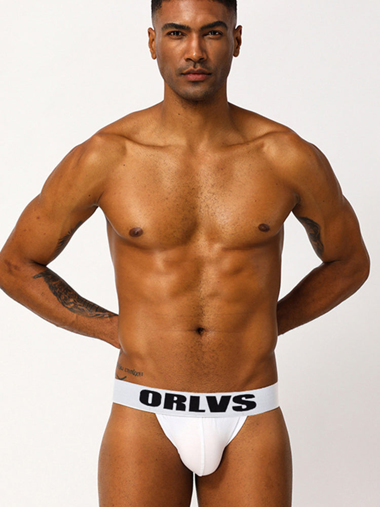 BLACKRISS™Low Waist Underwear Cotton Men's Thong-Blackriss