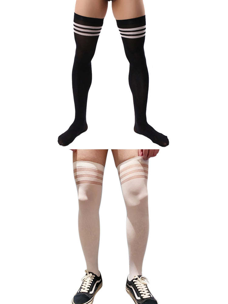 BLACKRISS™2 PCS Men's Striped Stockings Set-Blackriss