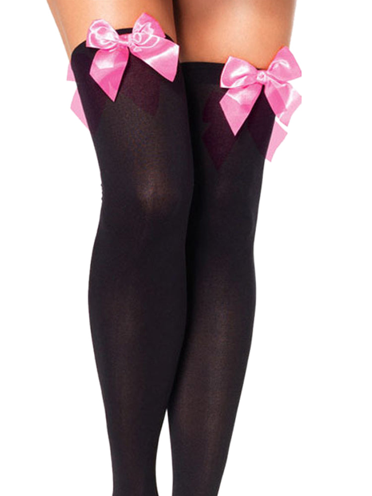 BLACKRISS™Cute Velvet Bow Stockings-Blackriss