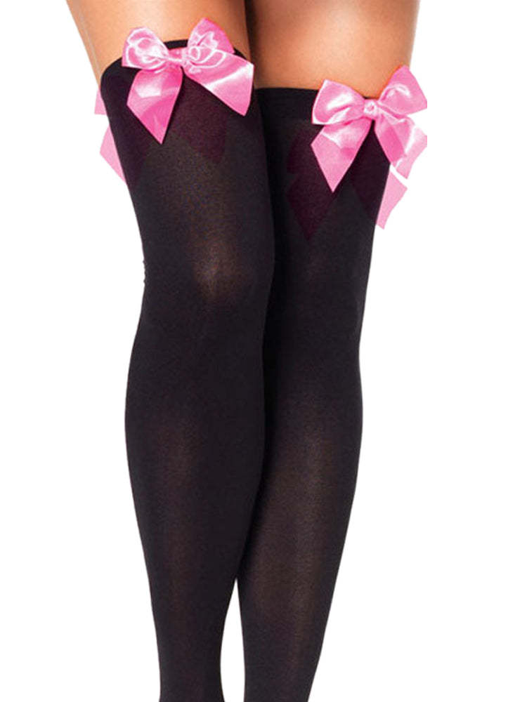 BLACKRISS™Cute Velvet Bow Stockings-Blackriss