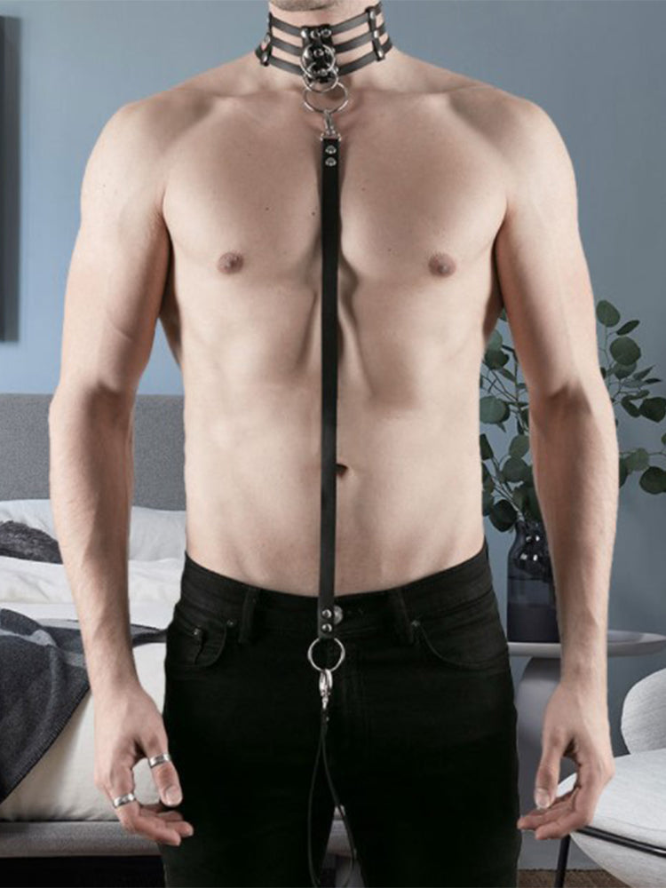 BLACKRISS™Collar Neck Belt Erotic Traction Rope-Blackriss