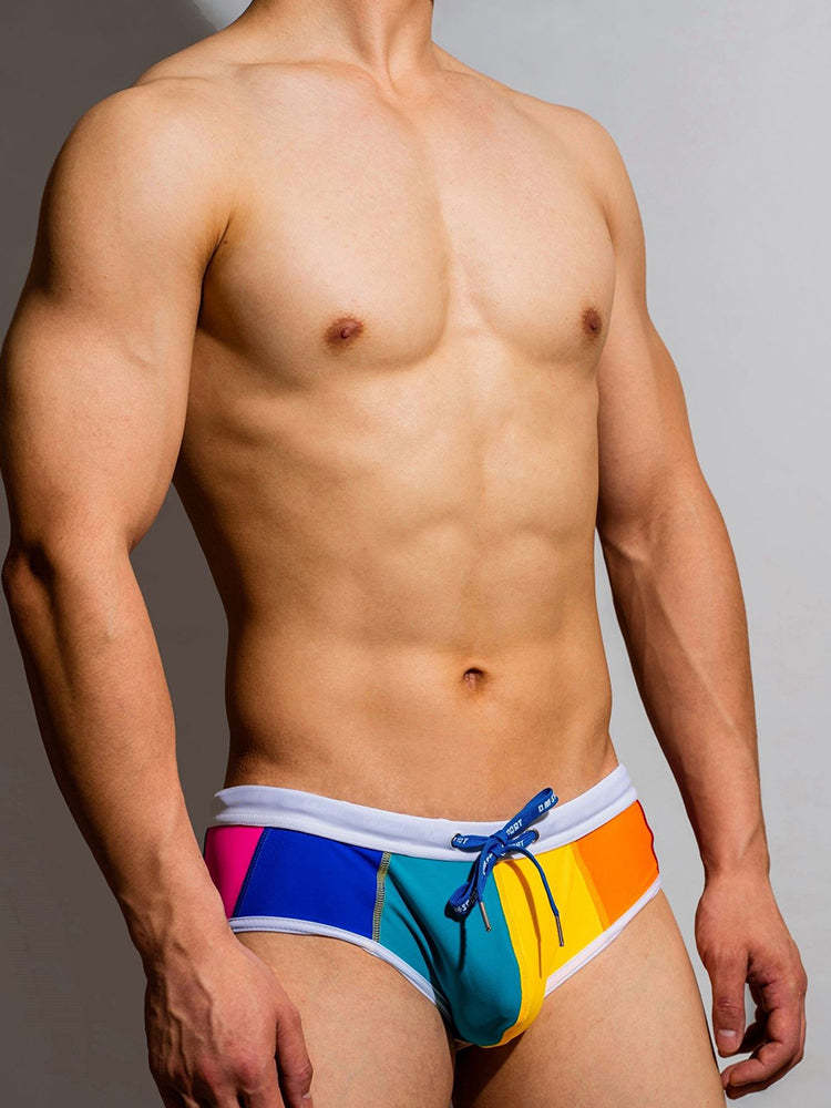 BLACKRISS™Low Waist Sexy Rainbow Briefs-Blackriss