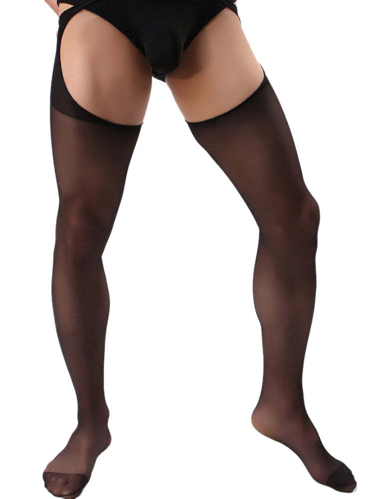 BLACKRISS™Men's Hollow Stockings Ultra Thin Pantyhose-Blackriss