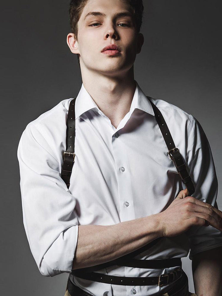 BLACKRISS™Punk Multi-Strap Body Harness Belt - Black-Blackriss