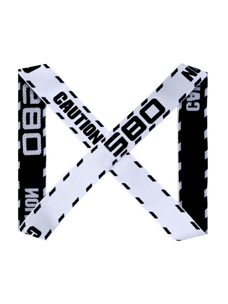 BLACKRISS™Letter Chest Strap Sexy Shoulder Strap-Blackriss