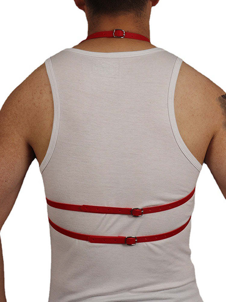 BLACKRISS™Sexy Tuning Outfit Corset Studded Bondage Belt Harness-Blackriss