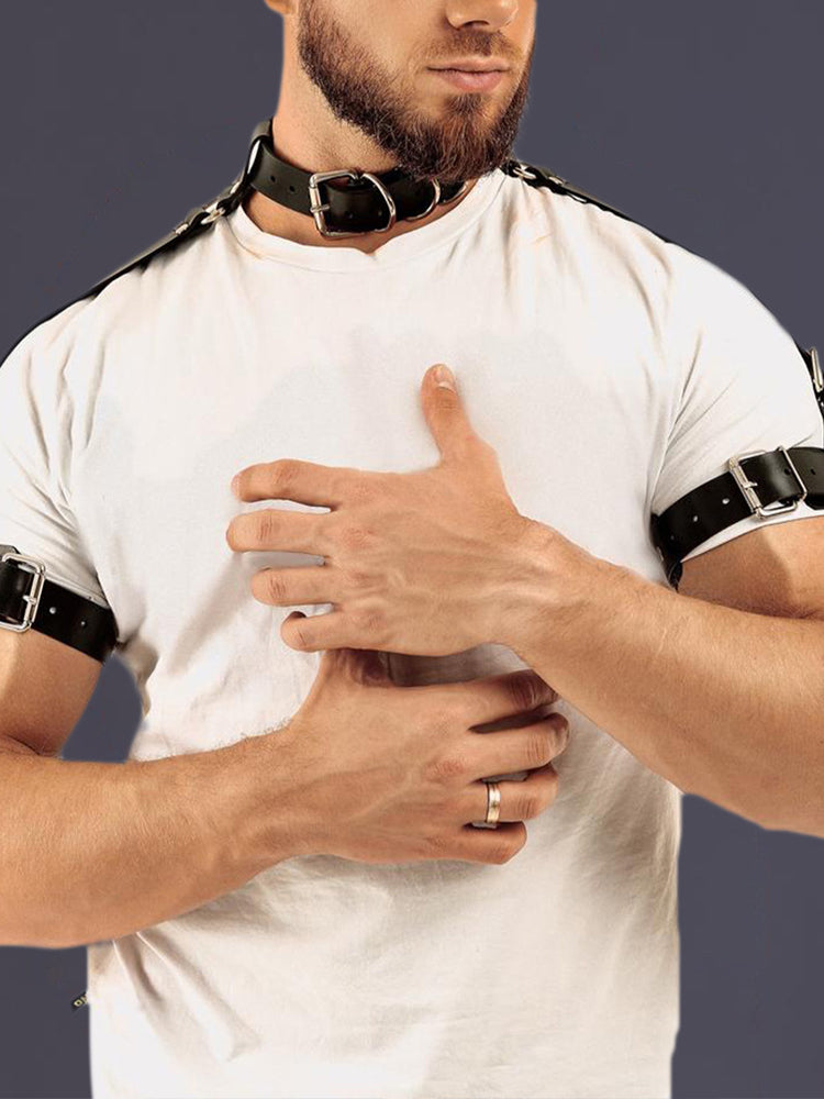 BLACKRISS™Collar Shoulder Harness - Black-Blackriss