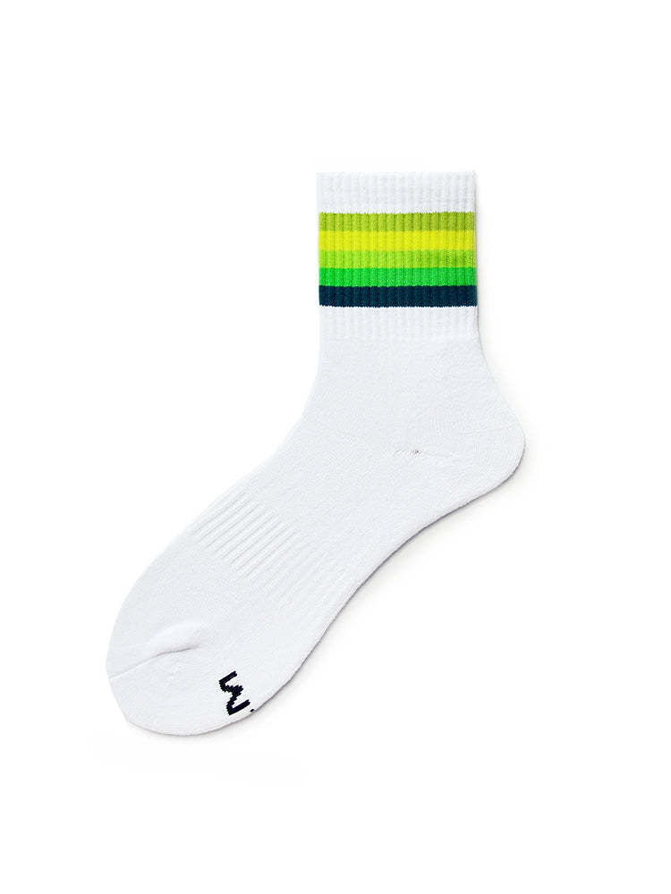 BLACKRISS™Rainbow Striped Sports Cotton Socks-Blackriss