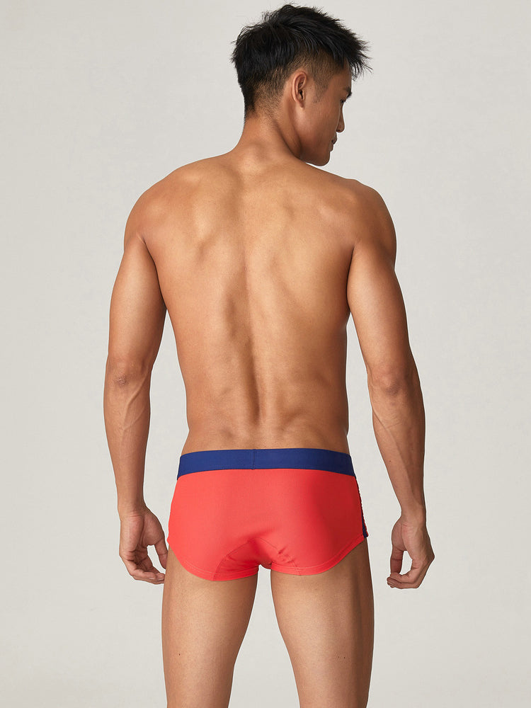 BLACKRISS™Side Line Nylon Mesh Boxer Brief-Blackriss