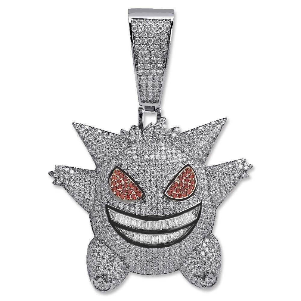 BLACKRISS™Iced Out Gengar Pendant-Blackriss