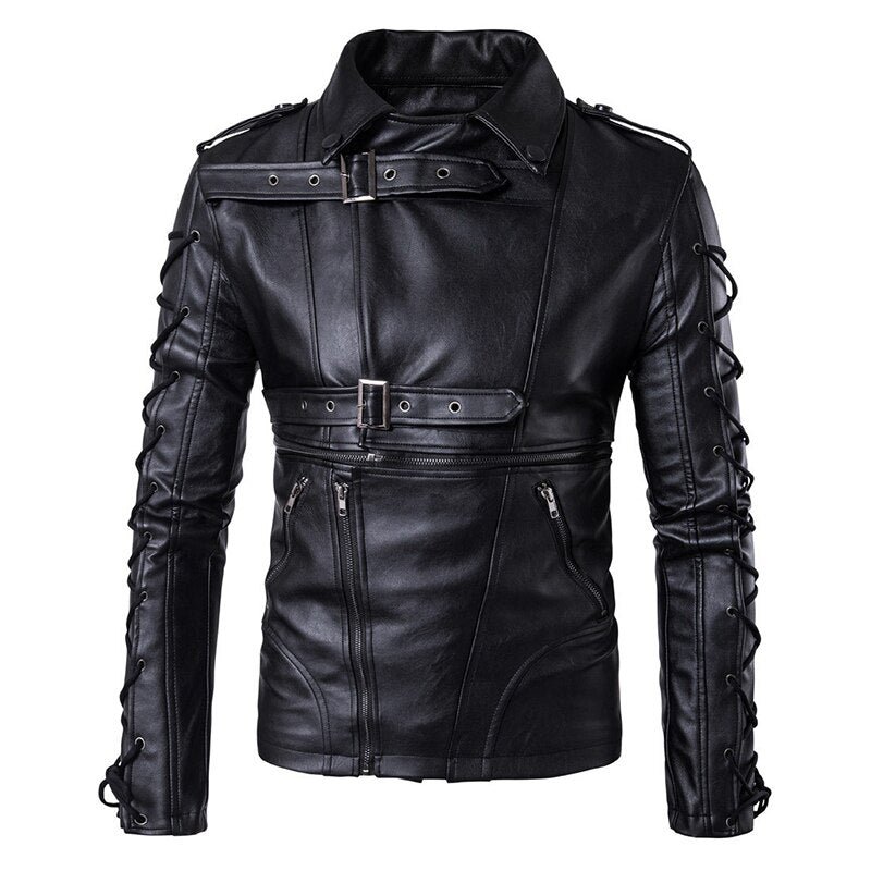 Blackriss™Men's Leather Jacket-Blackriss