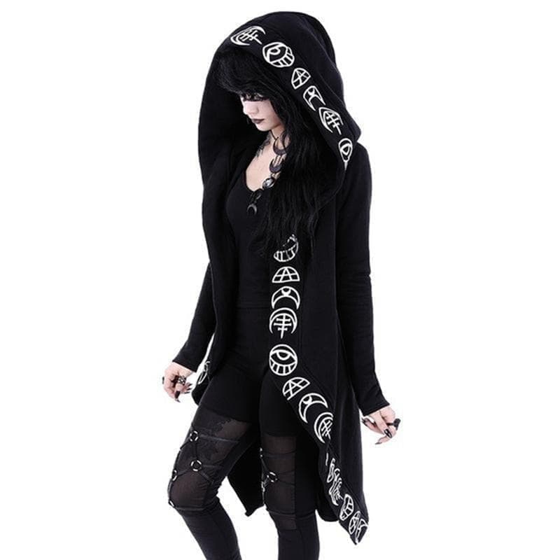 BLACKRISS™Gothic Witch Hoodie-Blackriss