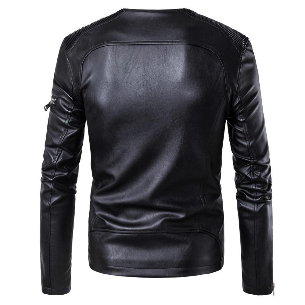 Blackriss™Men's Leather Jacket-Blackriss
