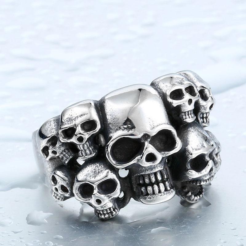 BLACKRISS™Skull Exaggerated Ring-Blackriss