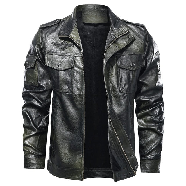 Blackriss™Men's Leather Jacket-Blackriss