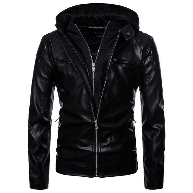 Blackriss™Men's Leather Jacket-Blackriss
