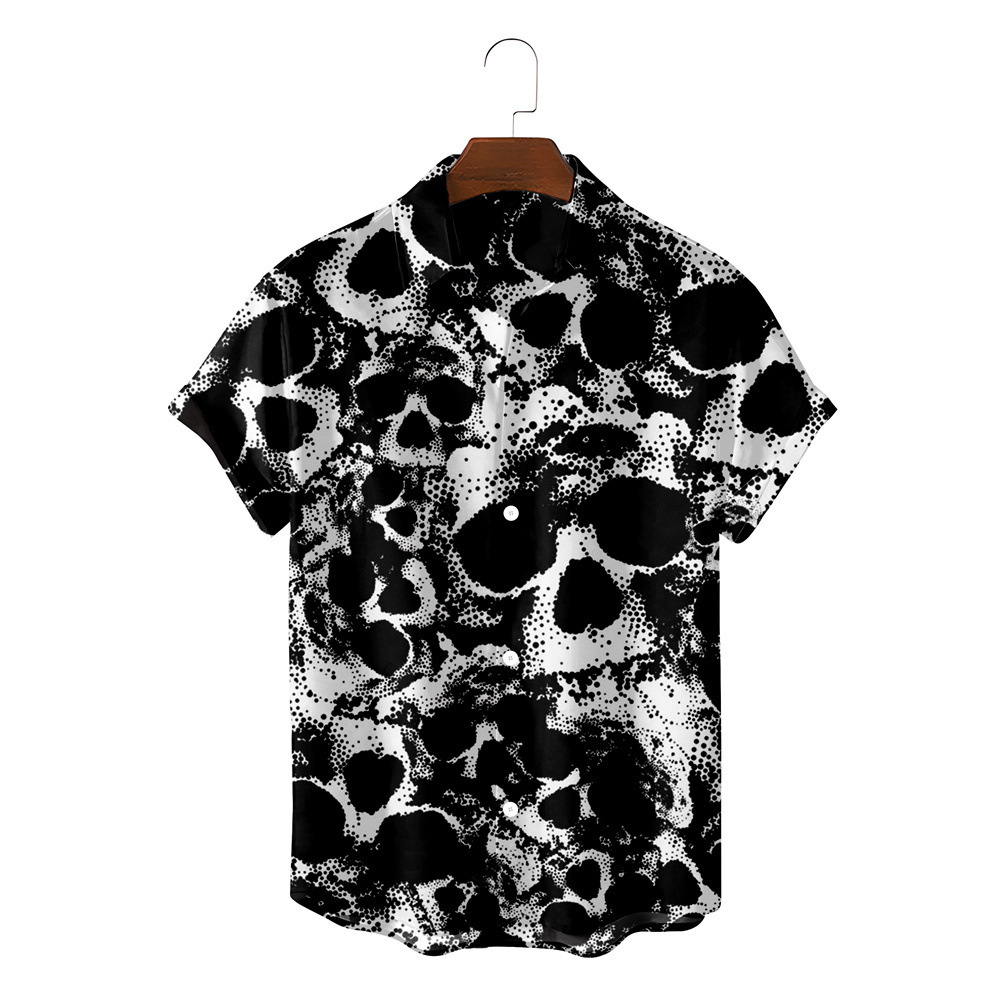BLACKRISS™Hawaiian Skull Shirt-Blackriss