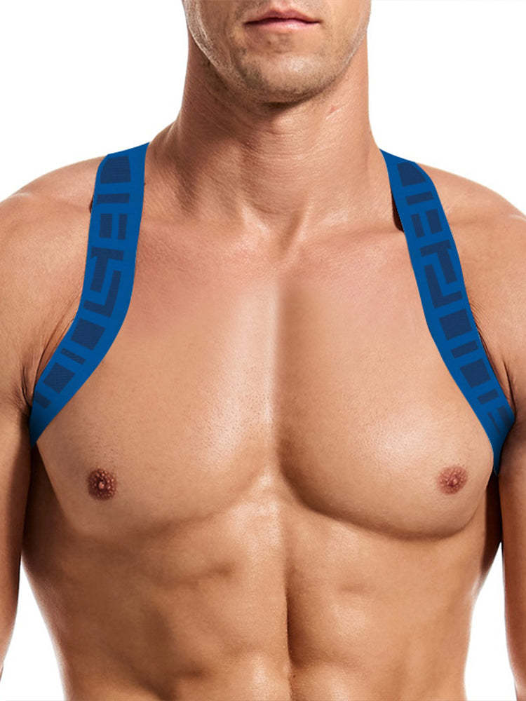 BLACKRISS™Men's Chest Sports Body Shape Elastic Strap-Blackriss
