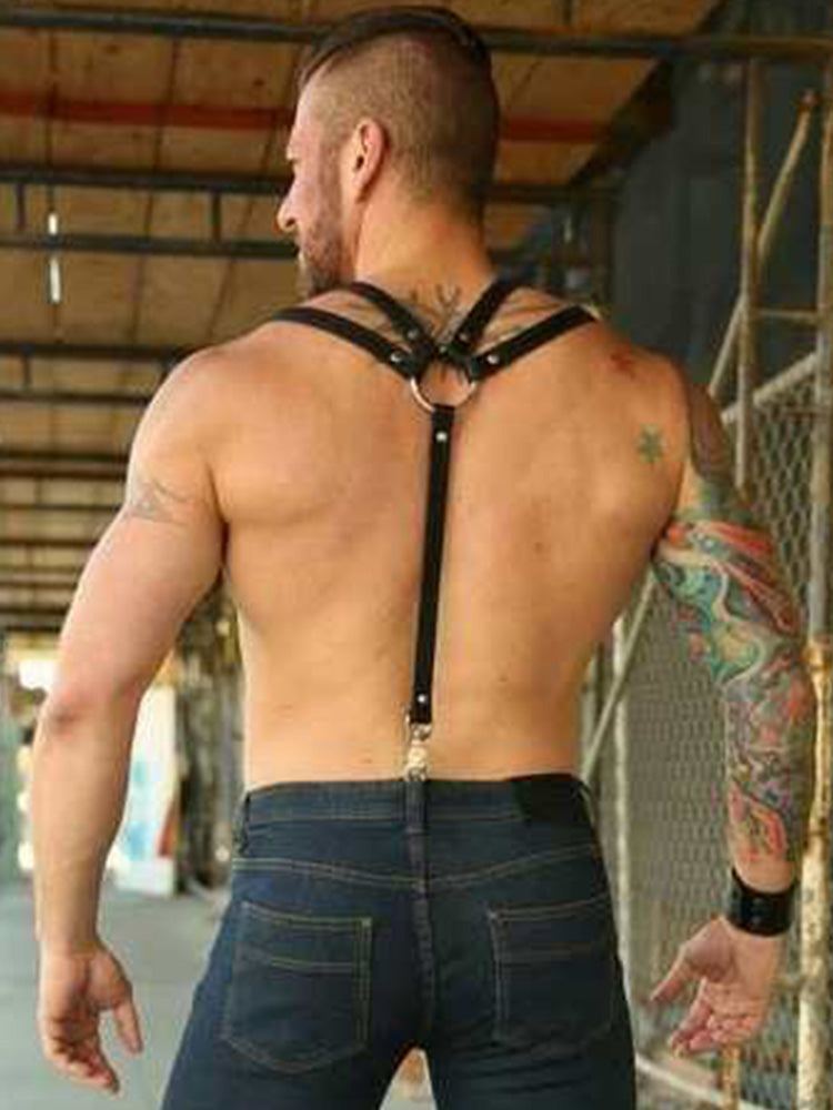 BLACKRISS™Men's Suit Pants Harness - Black-Blackriss