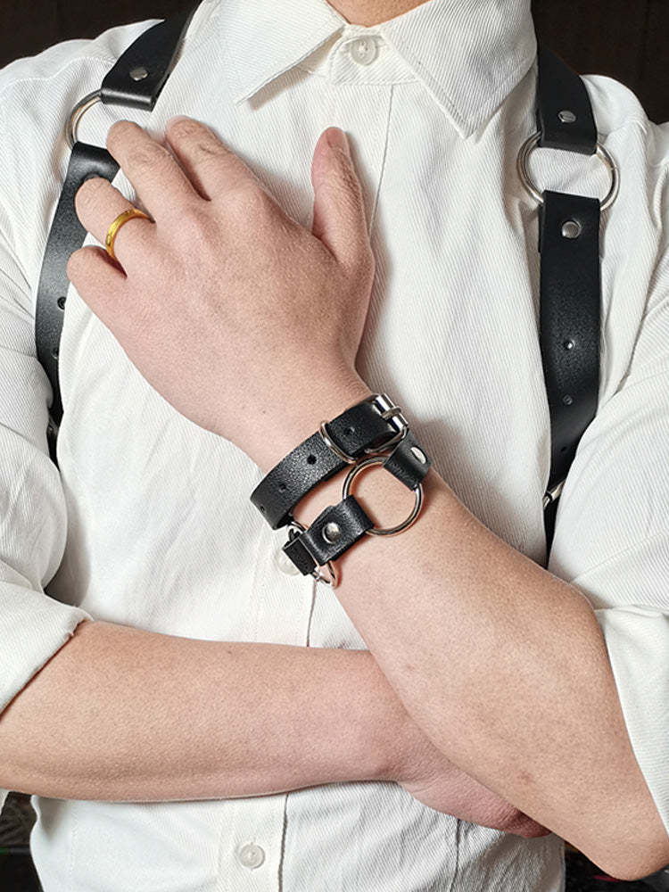 BLACKRISS™Men's Shirt Strap Chest Strap Bracelet-Blackriss