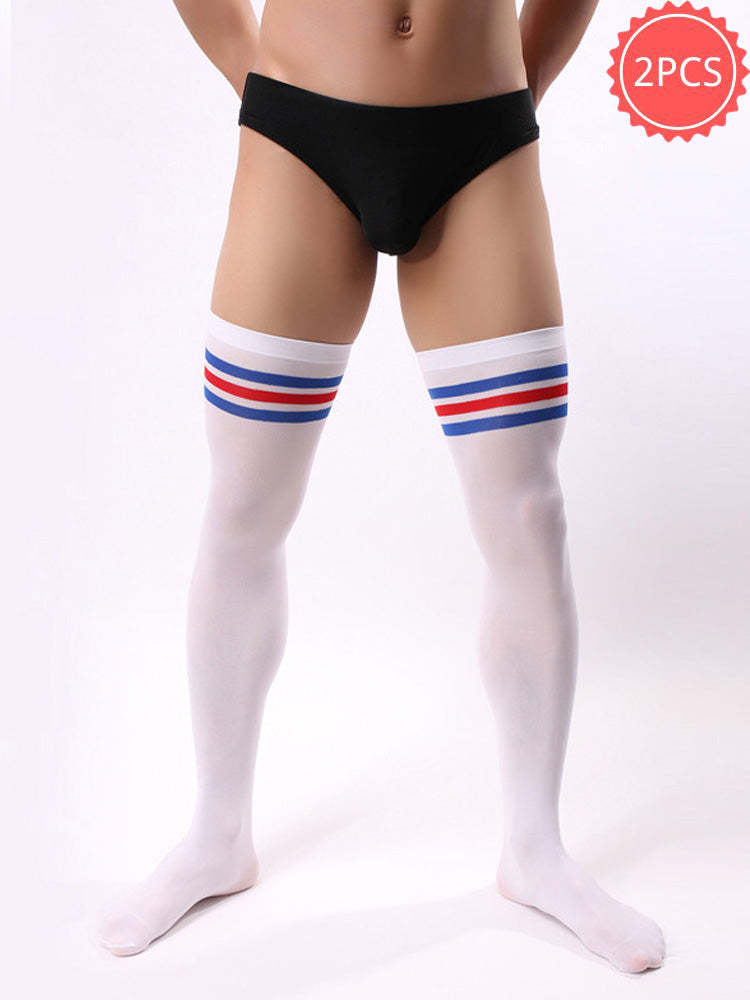 BLACKRISS™2 PCS Men's Striped Stockings Set-Blackriss