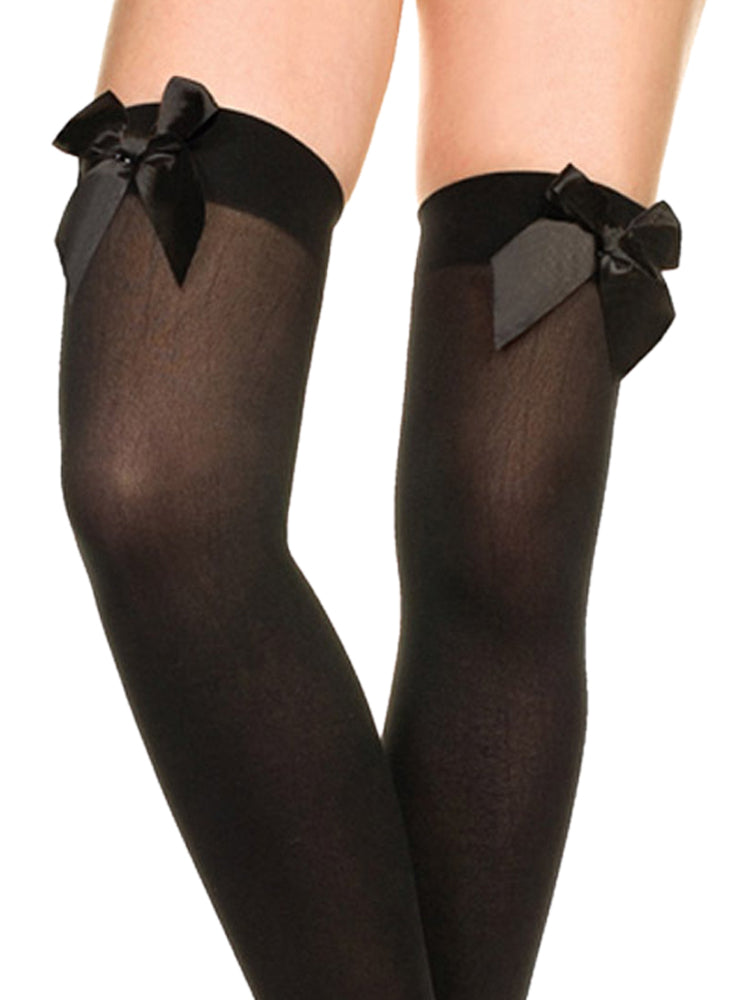 BLACKRISS™Cute Velvet Bow Stockings-Blackriss