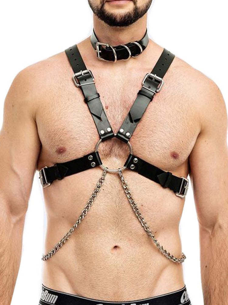 BLACKRISS™Trendy Waist Chain Harness - Black-Blackriss