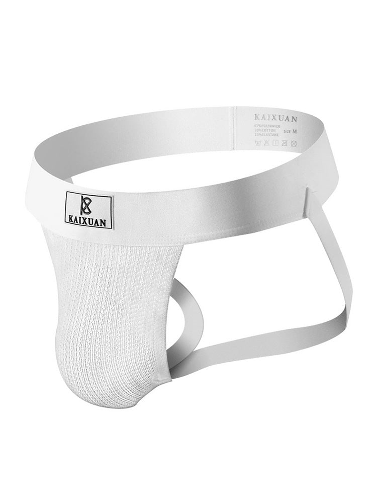 BLACKRISS™U Convex Pocket Rainbow Sexy Jockstrap-Blackriss