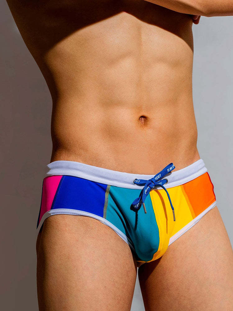 BLACKRISS™Low Waist Sexy Rainbow Briefs-Blackriss