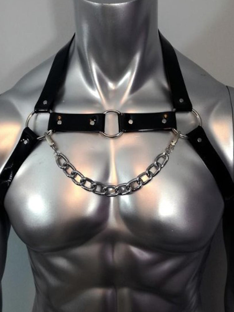 BLACKRISS™Leather Harness - Black-Blackriss