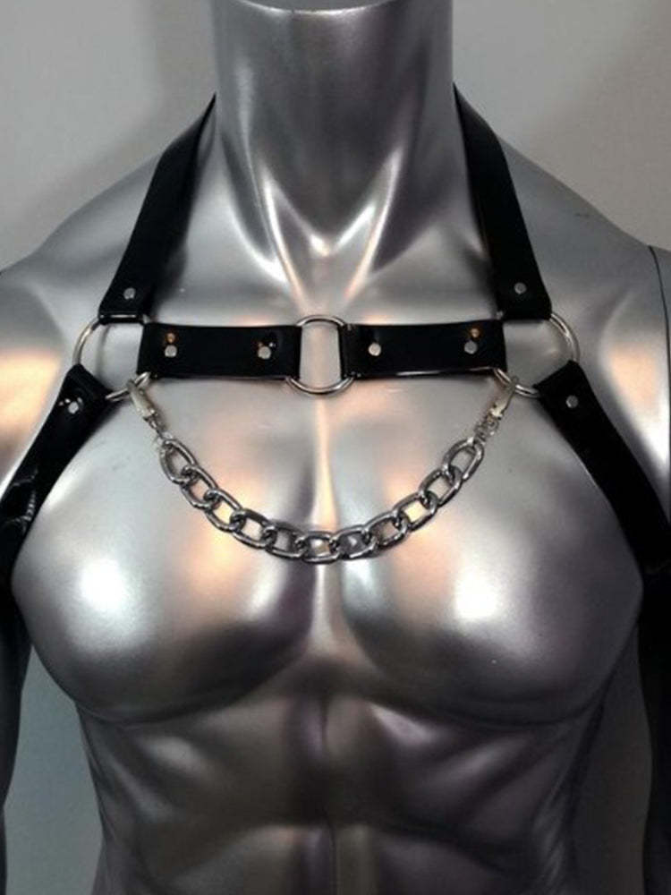 BLACKRISS™Leather Harness - Black-Blackriss