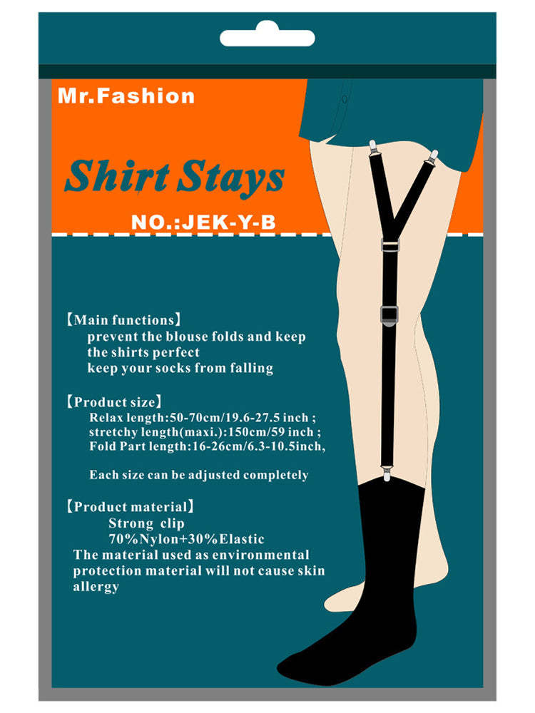 BLACKRISS™Shirt socks non-slip garter 2.5CM-Blackriss