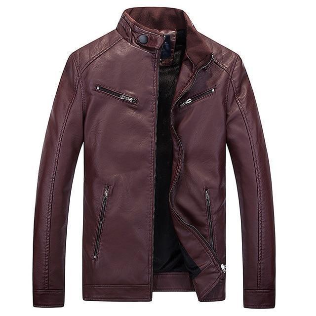 Blackriss™Men's Leather Jacket-Blackriss